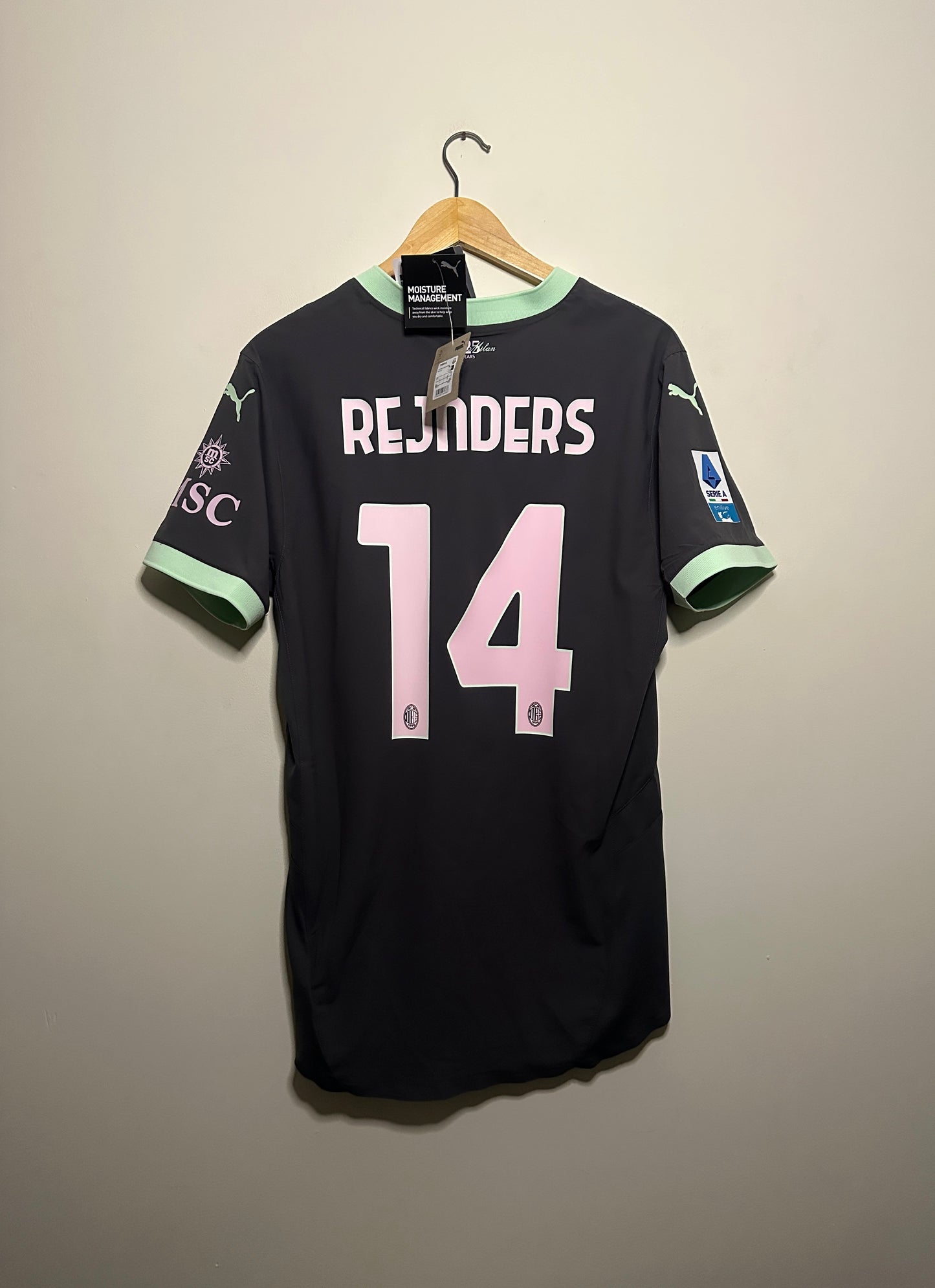 Tijjani Reijnders AC Milan 2024-25 ultraweave third football shirt (L)