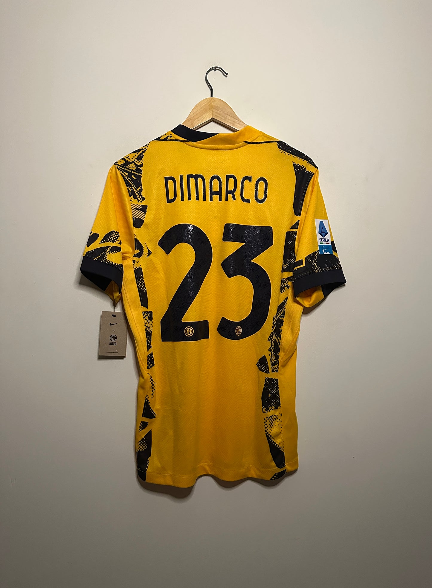 Federico Dimarco Inter Milan 2024-25 third football shirt (S)