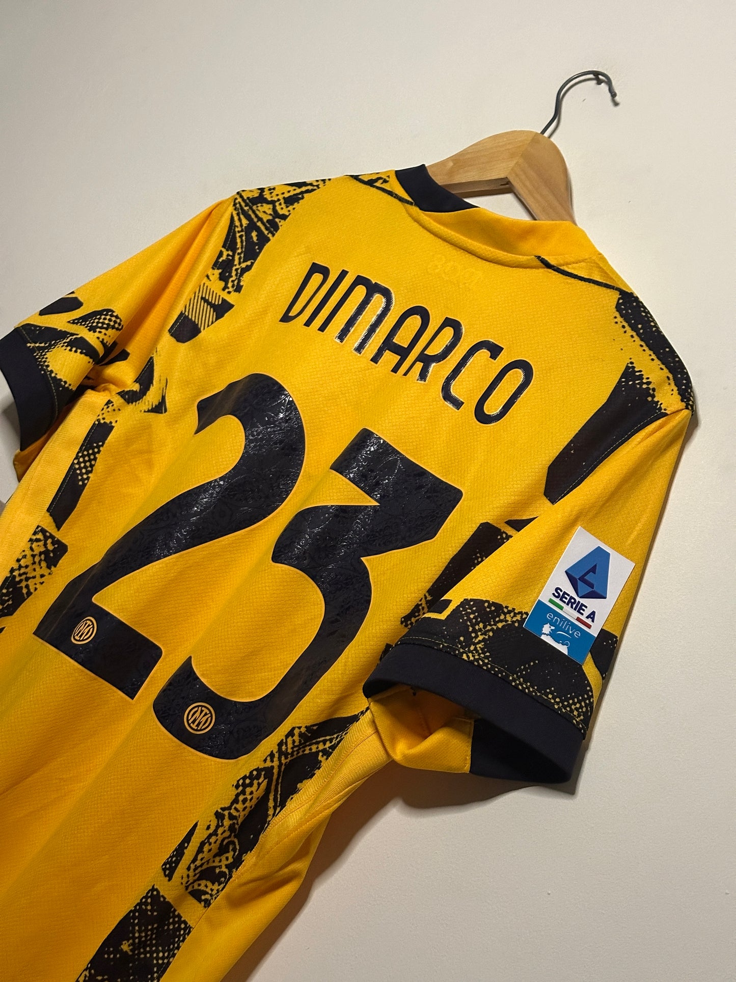 Federico Dimarco Inter Milan 2024-25 third football shirt (S)