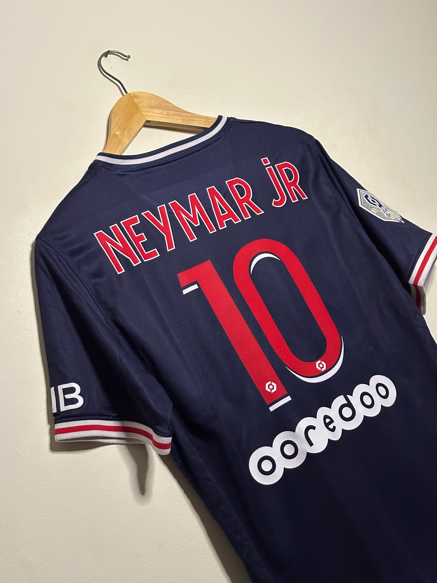 Neymar JR PSG 2020-21 home football shirt (M)