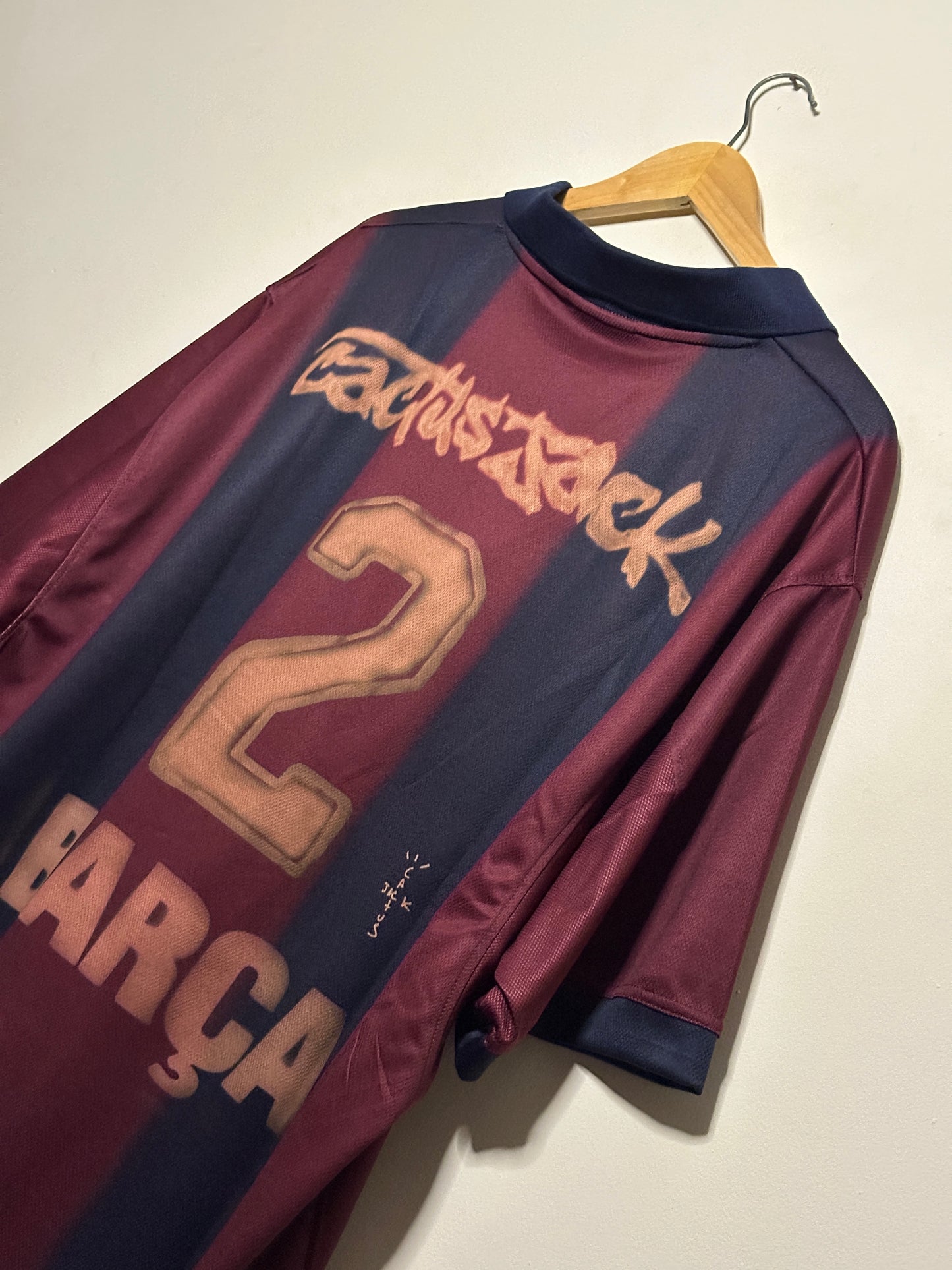 FC Barcelona x Travis Scott Cactus Jack limited edition football shirt (XXL)