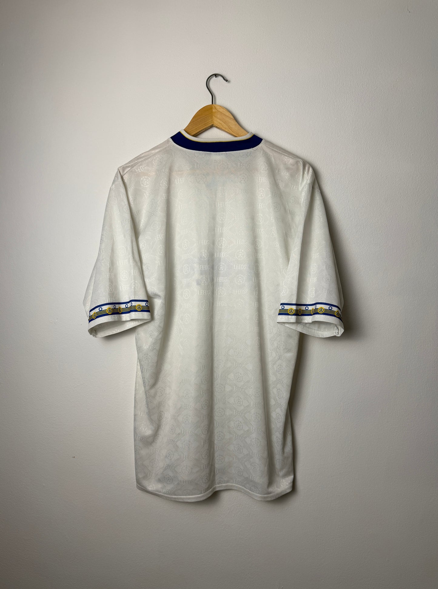 Leeds United 1992-93 home football shirt (L)