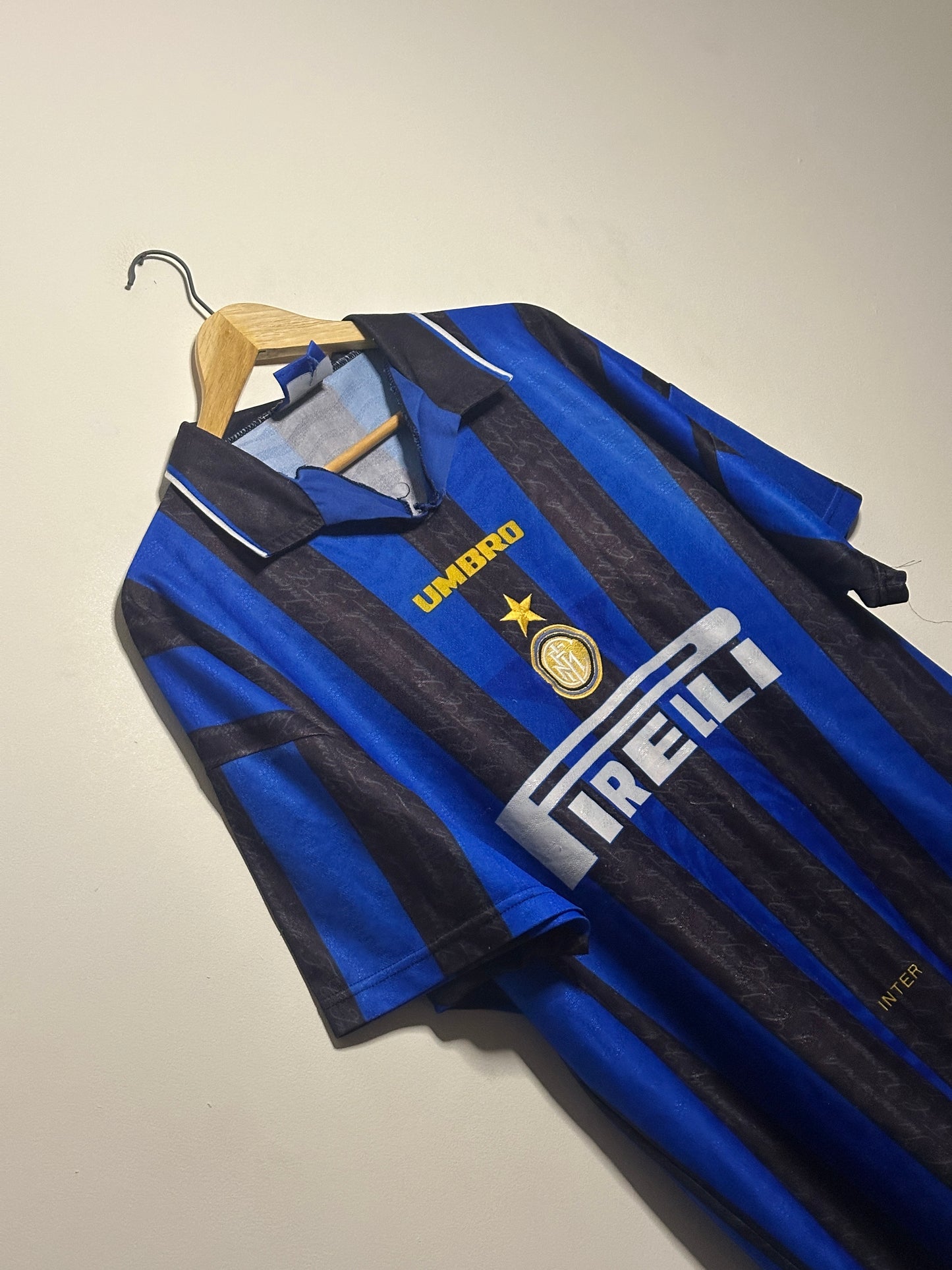 Inter Milan 1996-97 home football shirt (XL)