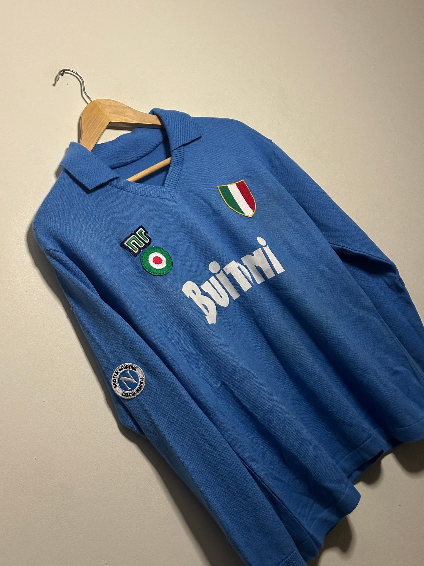 Careca SSC Napoli 1987-88 home football shirt (S)