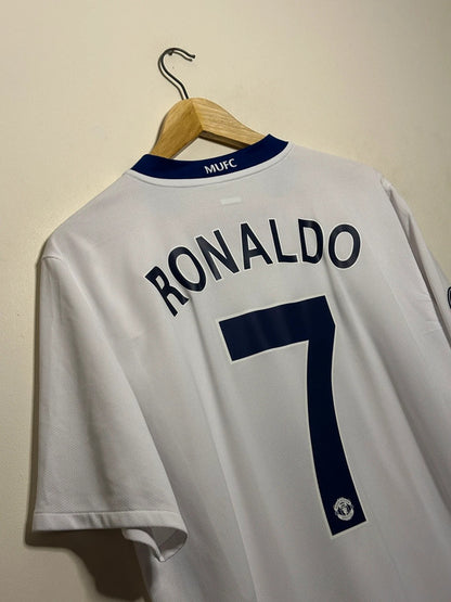 Cristiano Ronaldo Manchester United 2008-09 away football shirt (L)