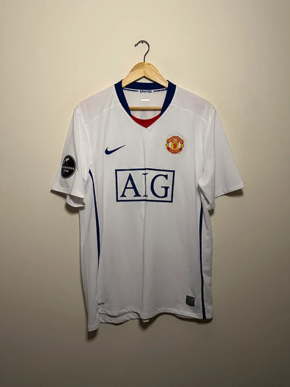 Cristiano Ronaldo Manchester United 2008-09 away football shirt (L)