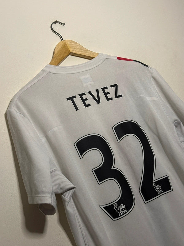 Carlos Tevez Manchester City 2009-11 away/third football shirt (L)