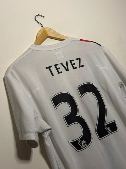Carlos Tevez Manchester City 2009-11 away/third football shirt (L)