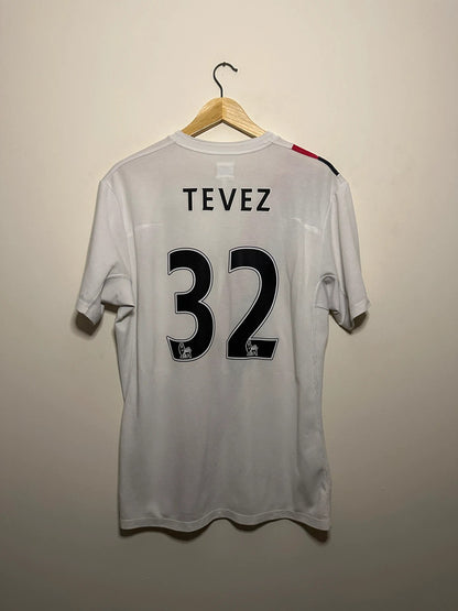 Carlos Tevez Manchester City 2009-11 away/third football shirt (L)