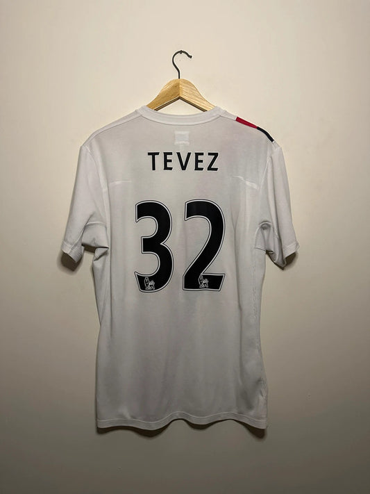 Carlos Tevez Manchester City 2009-11 away/third football shirt (L)