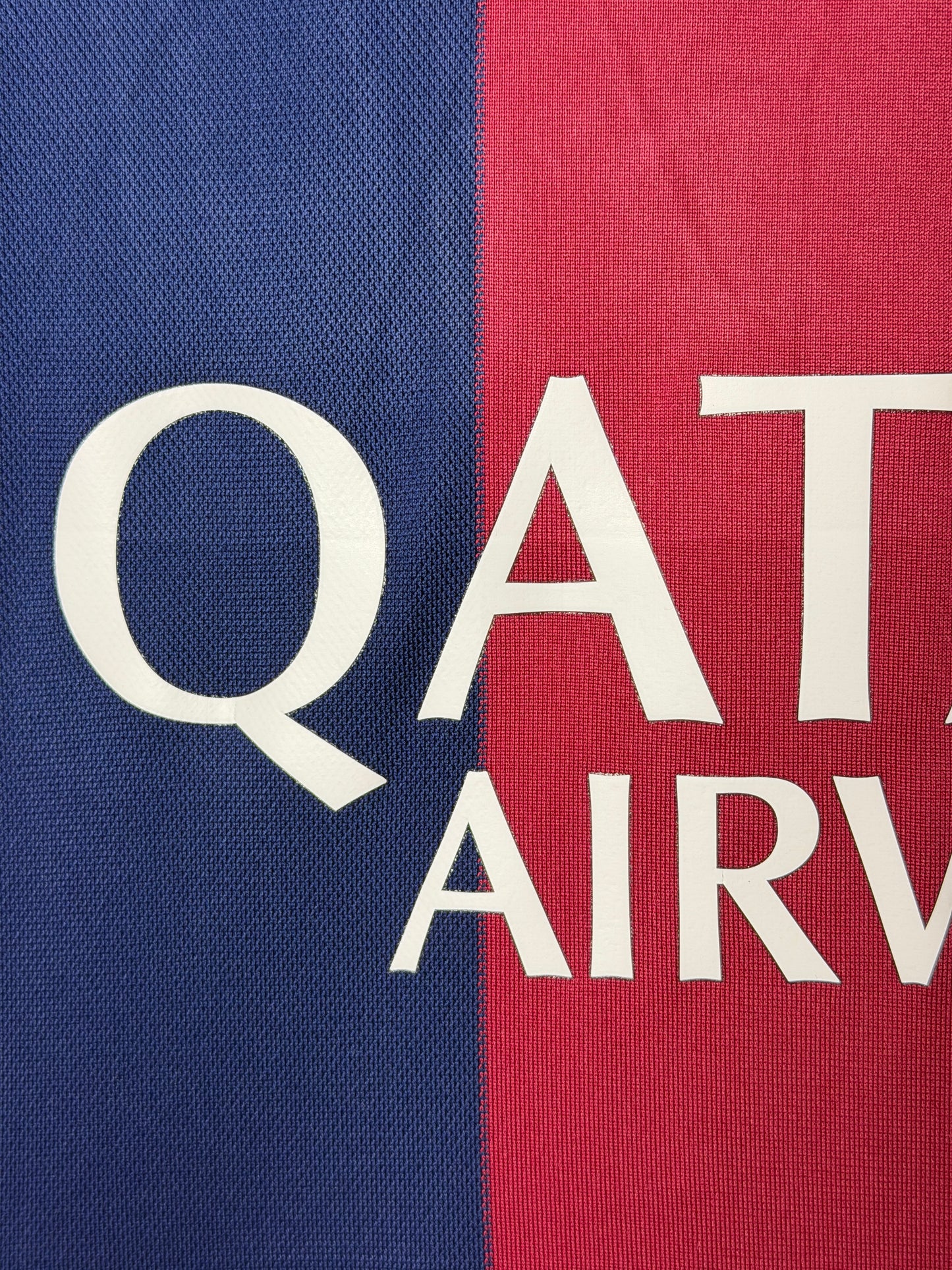 Neymar JR FC Barcelona 2014-15 Champions League final home football shirt (M)