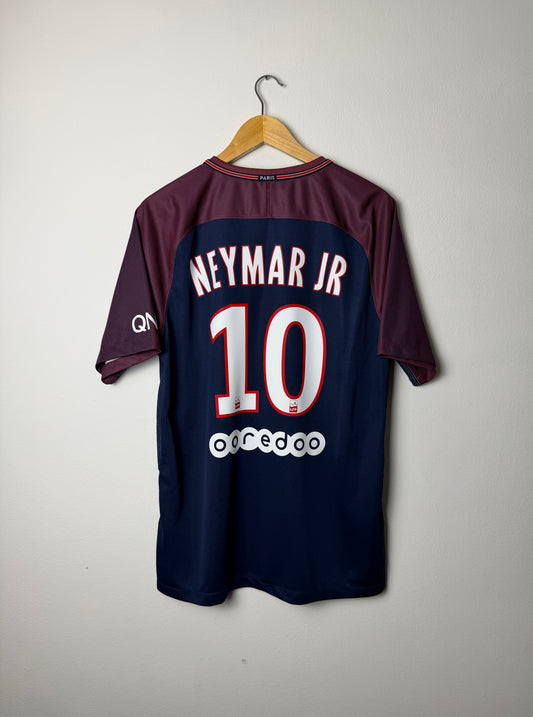 Neymar JR PSG 2017-18 home football shirt (L)
