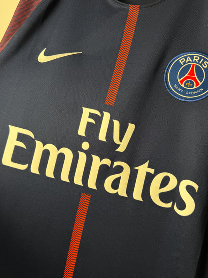 Neymar JR PSG 2017-18 home football shirt (L)