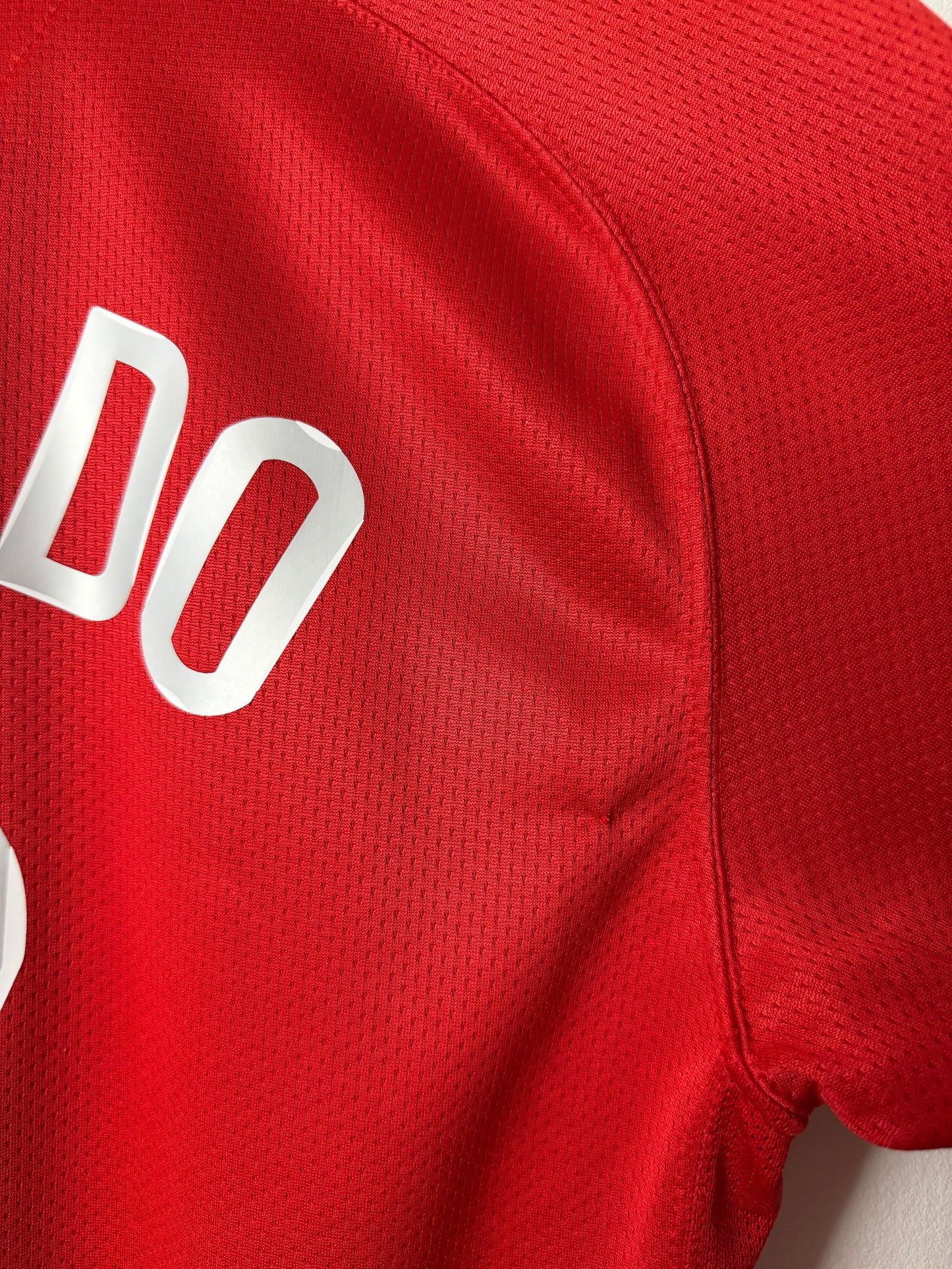 Cristiano Ronaldo Manchester United 2007-09 home football shirt (L)