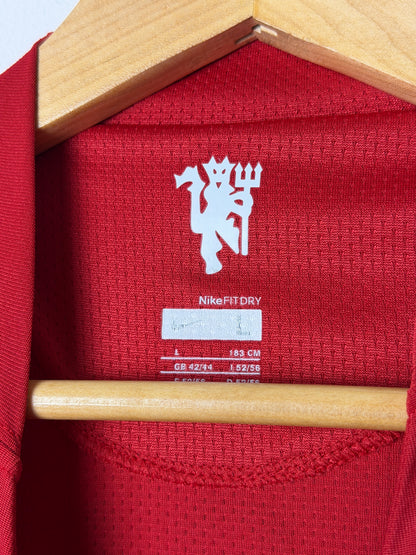 Cristiano Ronaldo Manchester United 2007-09 home football shirt (L)