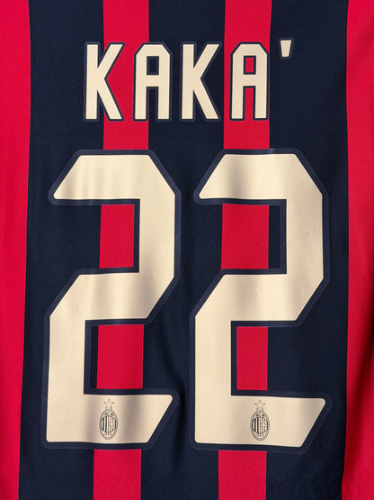 Kaka AC Milan 2006-07 long sleeve home football shirt (L)