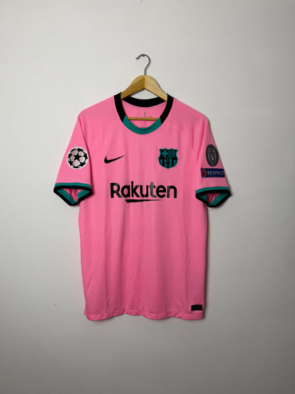 Lionel Messi FC Barcelona 2020-21 third football shirt (L)