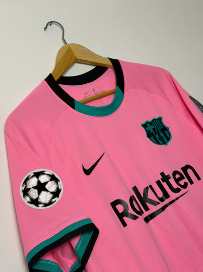 Lionel Messi FC Barcelona 2020-21 third football shirt (L)