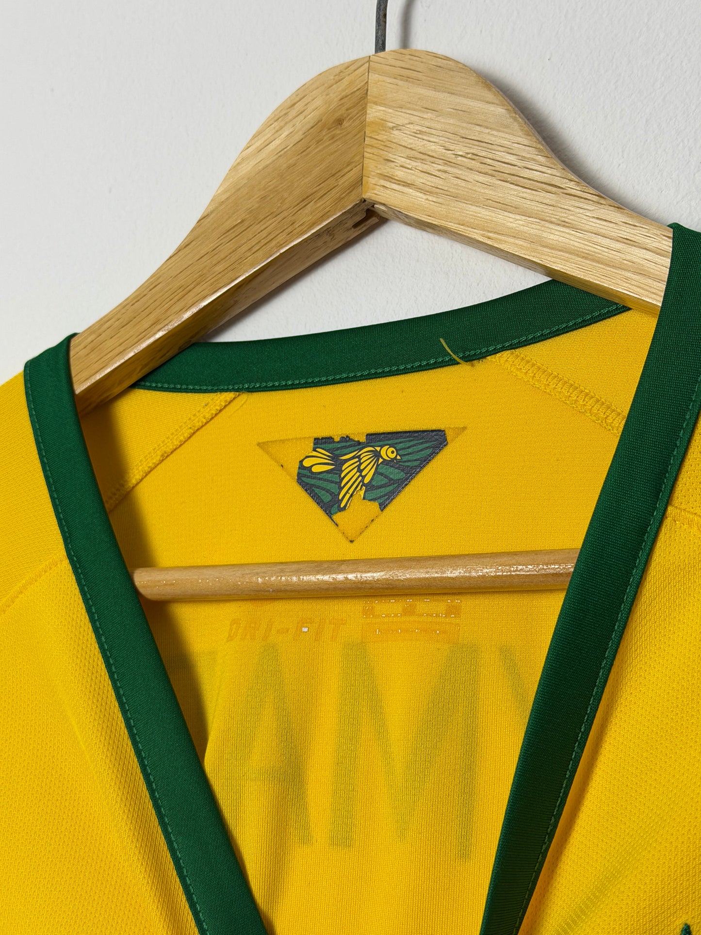 Neymar JR Brazil 2014 World Cup home football shirt (XL)