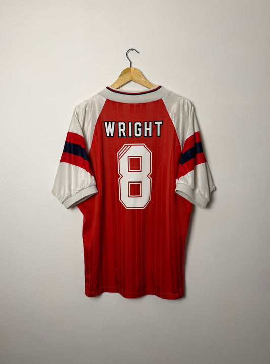 Ian Wright Arsenal FC 1992-94 home football shirt (XL)