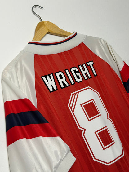 Ian Wright Arsenal FC 1992-94 home football shirt (XL)