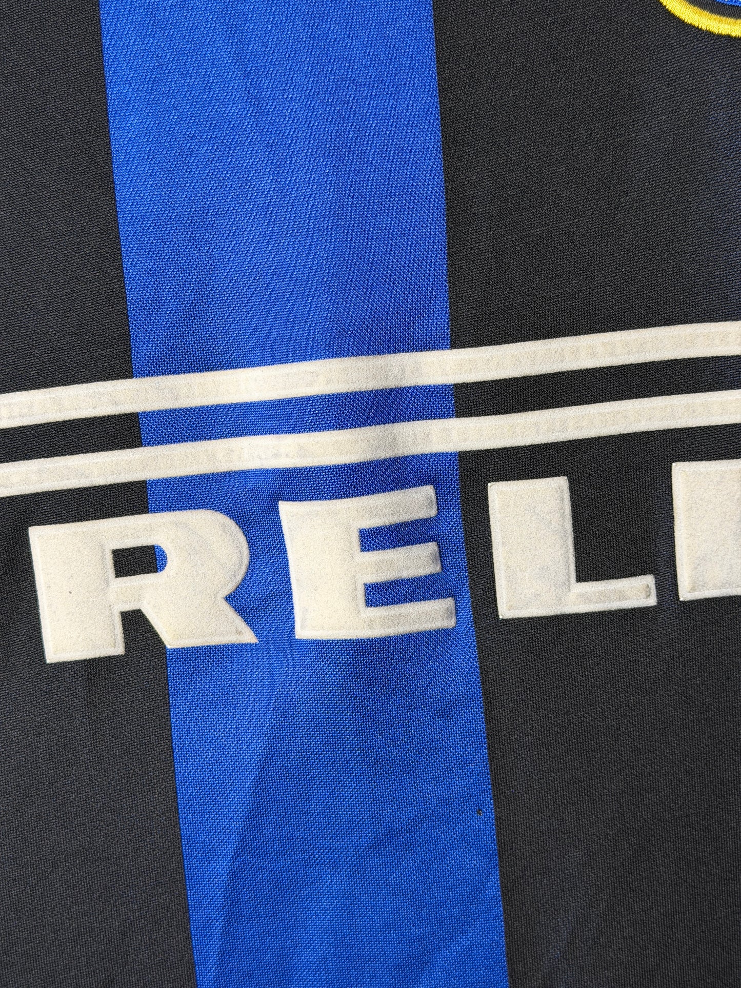 Ronaldo Nazario Inter Milan 1999-00 home football shirt (XL)
