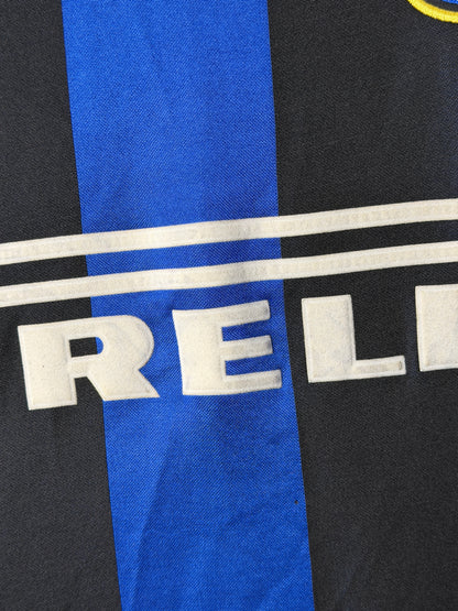 Ronaldo Nazario Inter Milan 1999-00 home football shirt (XL)