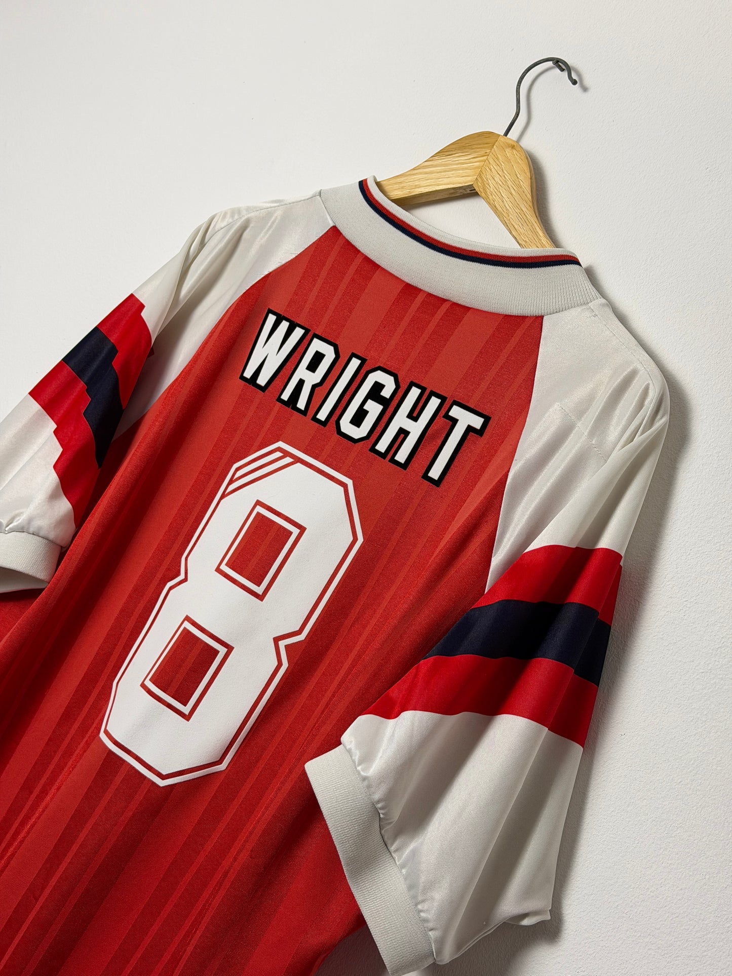 Ian Wright Arsenal FC 1992-94 home football shirt (XL)