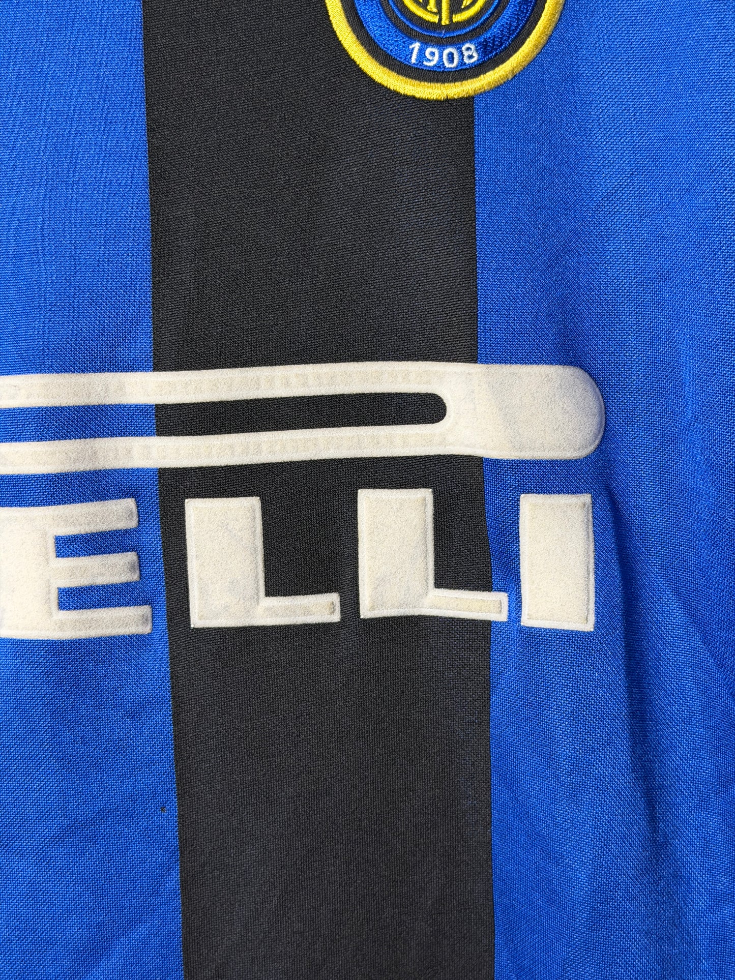Ronaldo Nazario Inter Milan 1999-00 home football shirt (XL)