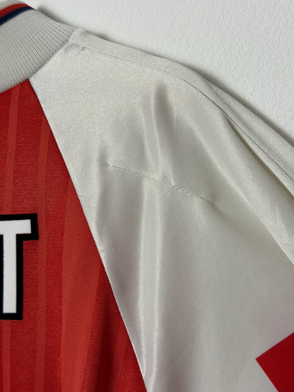 Ian Wright Arsenal FC 1992-94 home football shirt (XL)