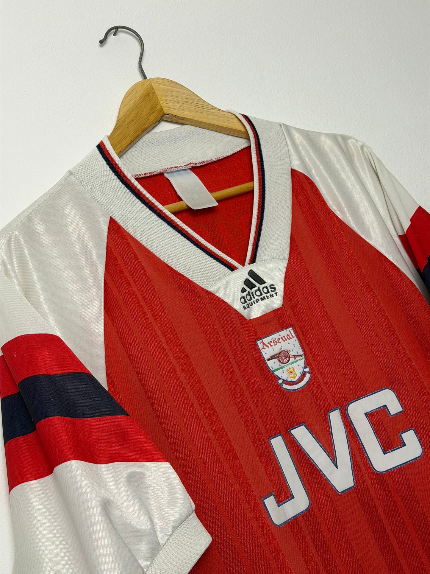 Ian Wright Arsenal FC 1992-94 home football shirt (XL)