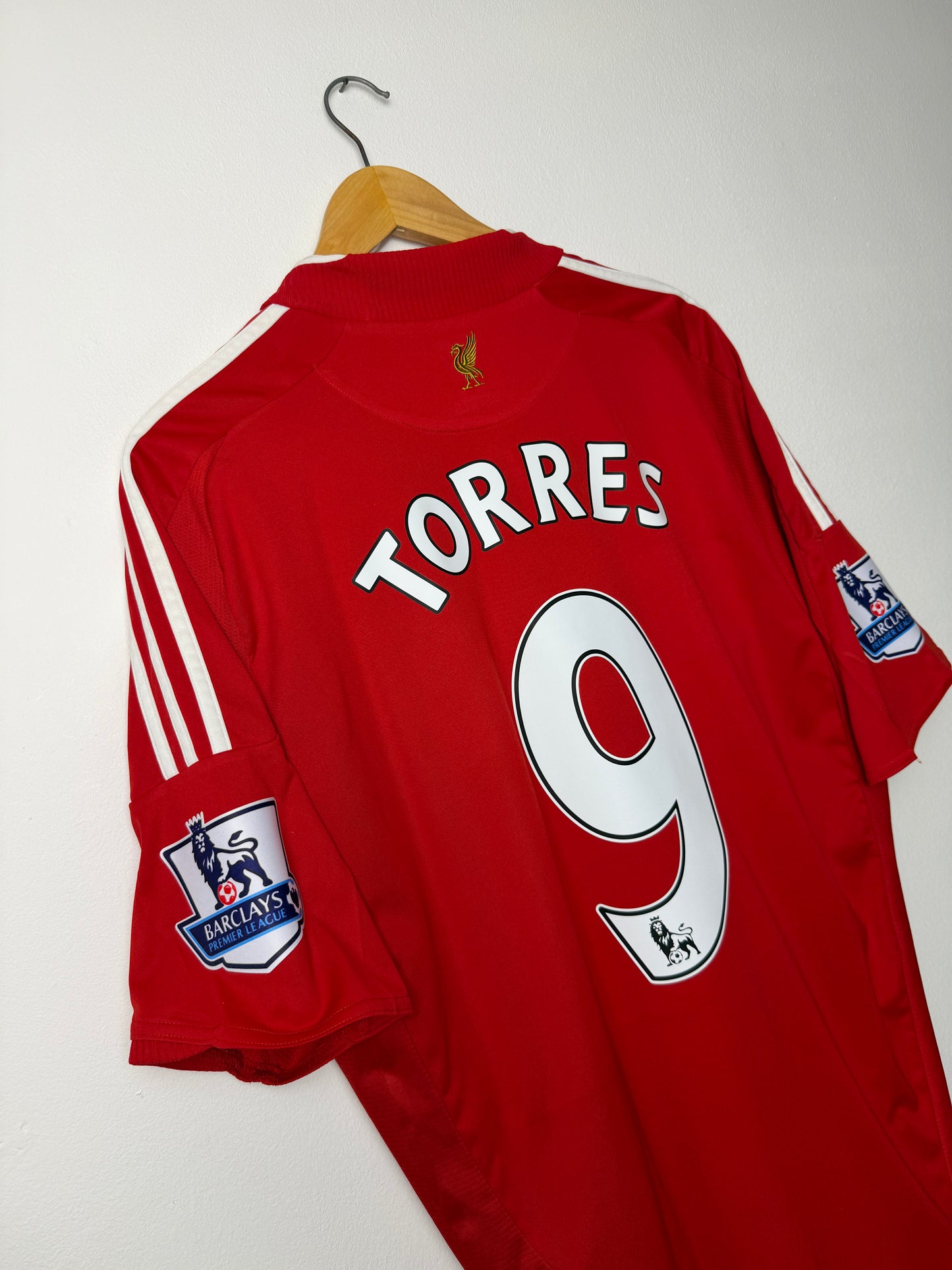 Fernando Torres Liverpool FC 2008-09 home football shirt (XL)