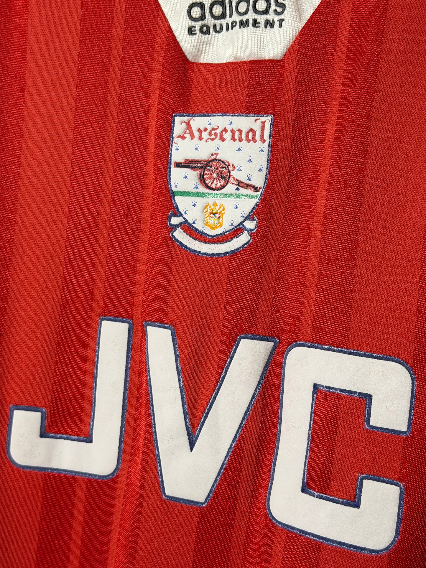 Ian Wright Arsenal FC 1992-94 home football shirt (XL)