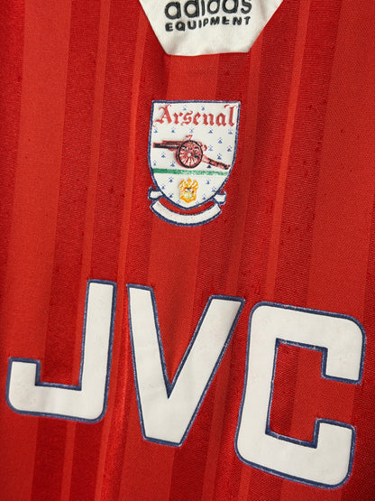 Ian Wright Arsenal FC 1992-94 home football shirt (XL)
