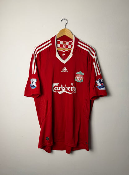 Fernando Torres Liverpool FC 2008-09 home football shirt (XL)