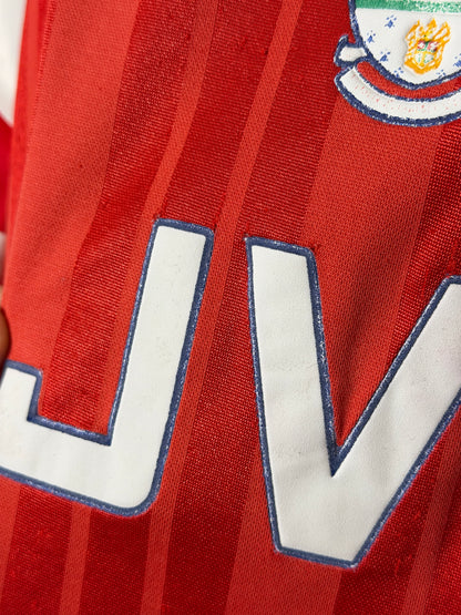 Ian Wright Arsenal FC 1992-94 home football shirt (XL)