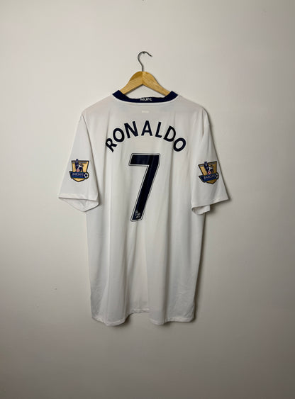 Cristiano Ronaldo Manchester United 2008-09 away football shirt (XXL)