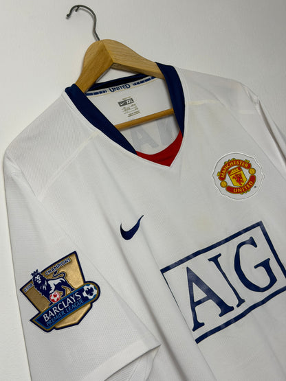 Cristiano Ronaldo Manchester United 2008-09 away football shirt (XXL)