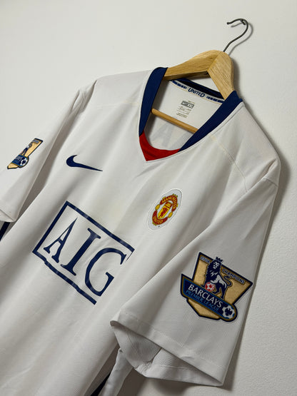 Cristiano Ronaldo Manchester United 2008-09 away football shirt (XXL)