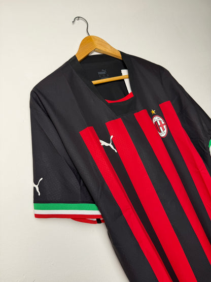 Zlatan Ibrahimovic AC Milan 2022-23 home football shirt (XL)
