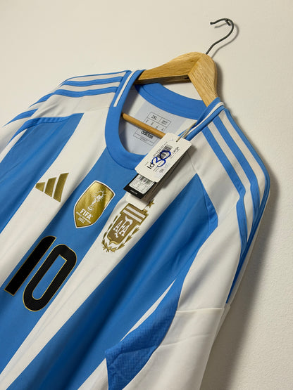 Lionel Messi Argentina 2024 home football shirt (XXL)