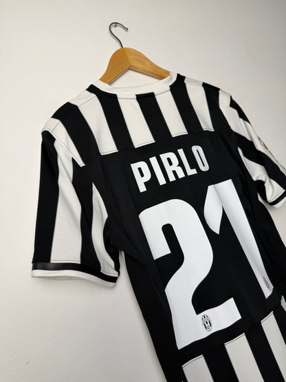 Andrea Pirlo Juventus FC 2013-14 home football shirt (M)
