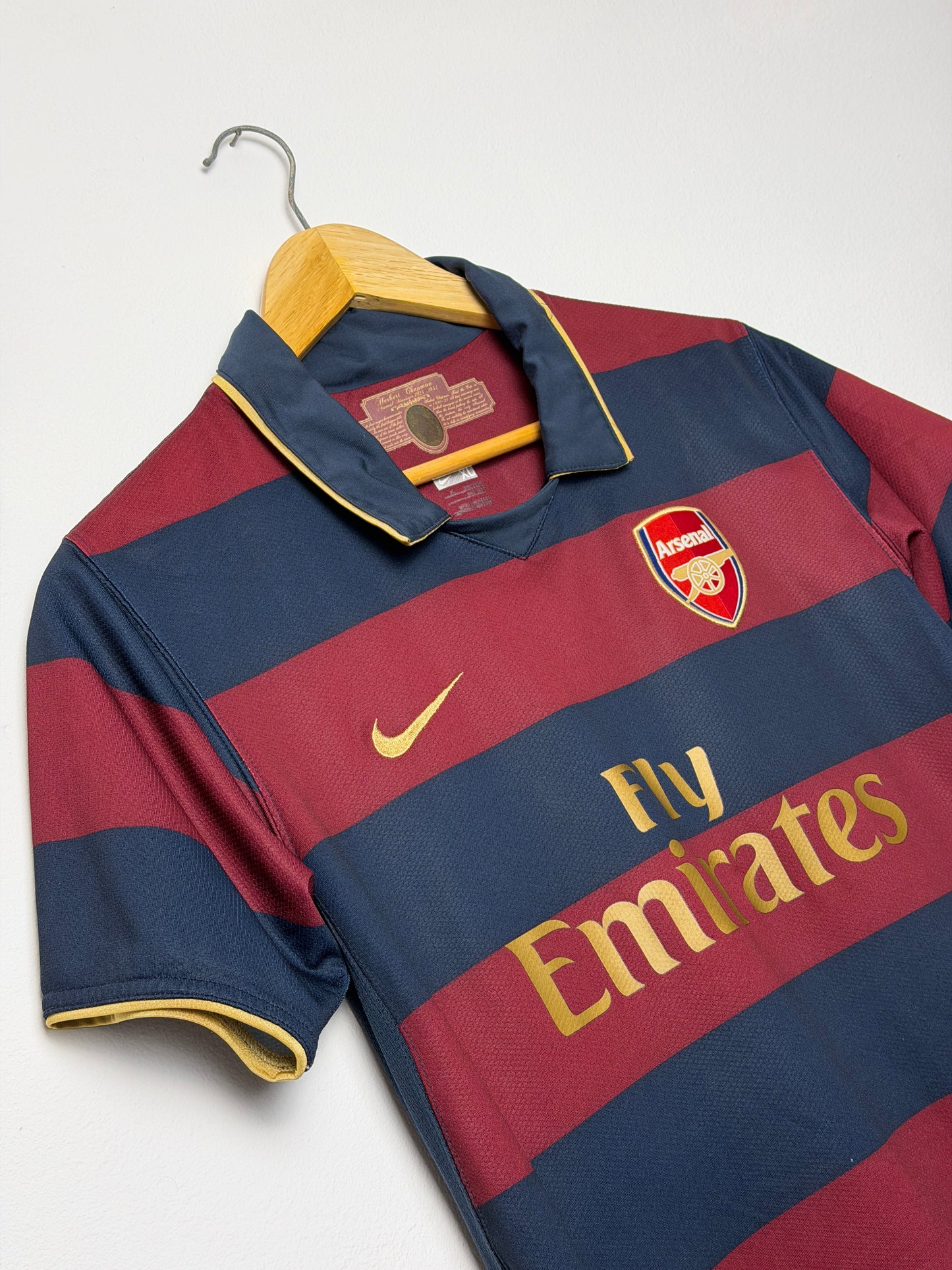 Arsenal FC 2007-08 third football shirt (YXL)