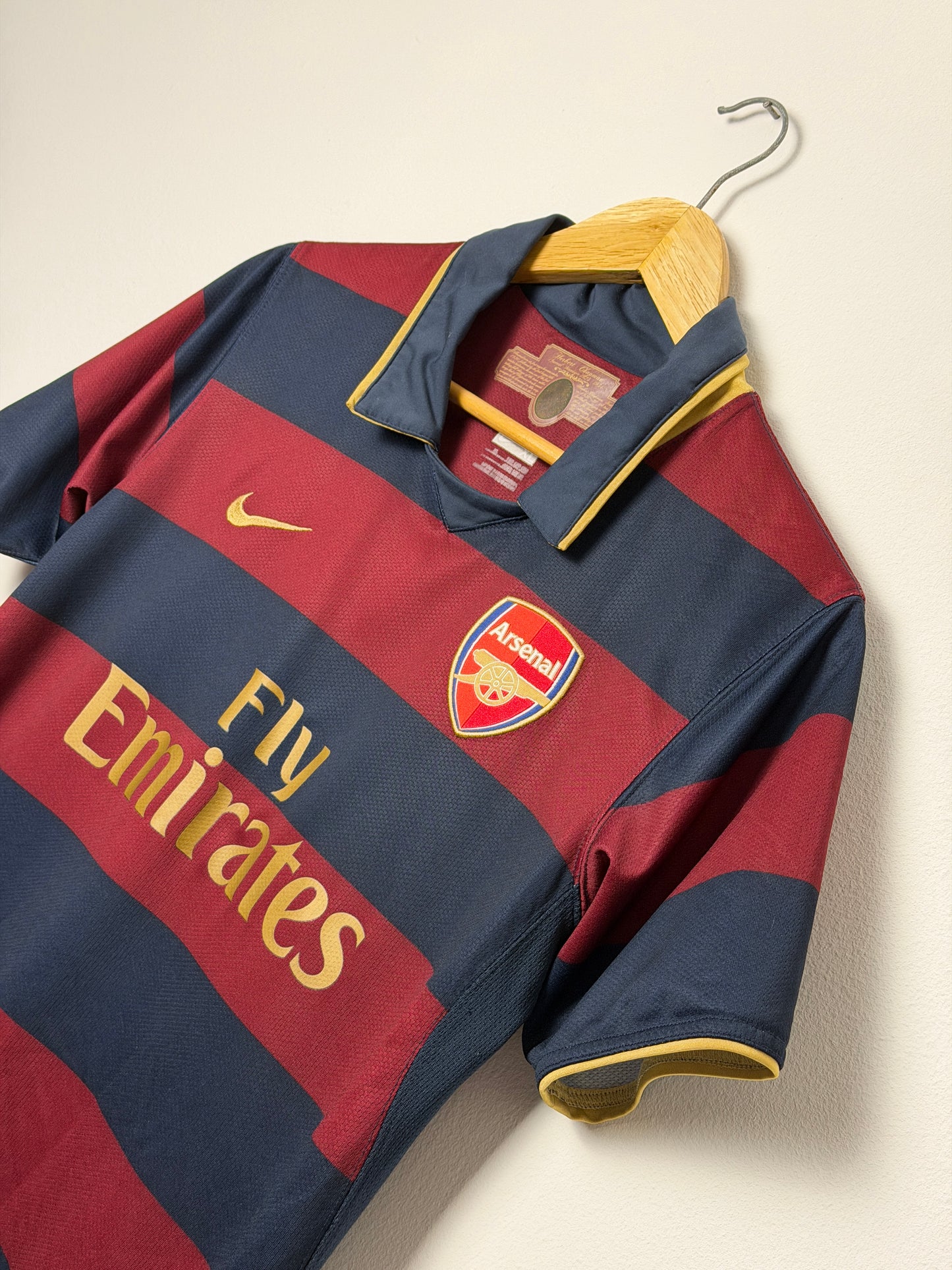 Arsenal FC 2007-08 third football shirt (YXL)