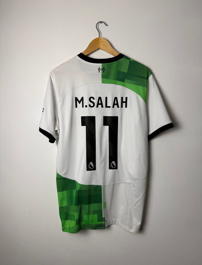 Mohamed Salah Liverpool FC 2023-24 away football shirt (L)