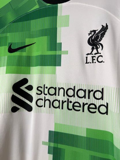 Mohamed Salah Liverpool FC 2023-24 away football shirt (L)