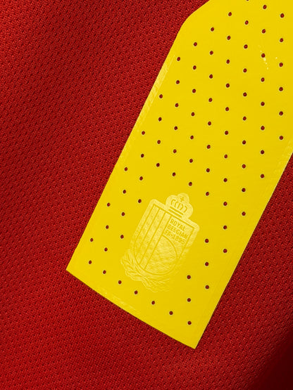 Kevin De Bruyne Belgium 2022 World Cup home football shirt (M)