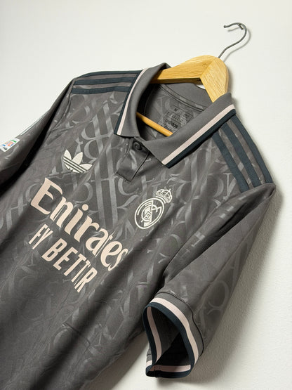 Kylian Mbappe Real Madrid CF 2024-25 third football shirt (M)