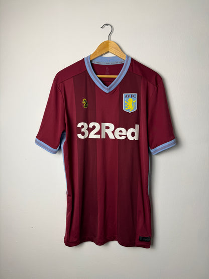 Jack Grealish Aston Villa 2018-19 home football shirt (L)