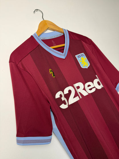Jack Grealish Aston Villa 2018-19 home football shirt (L)